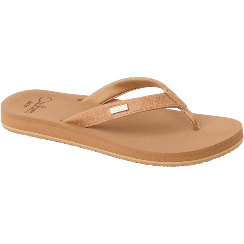 2026 Reef Womens Baja Sands Flip Flops CJ9083 - Almond